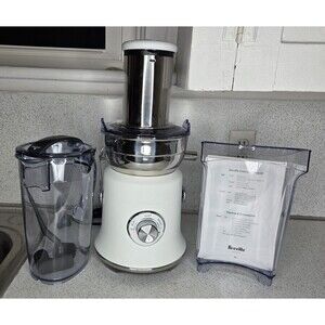 Breville The Juice Fountain Cold XL White BJE830SST 1200W Centrifugal Juicer